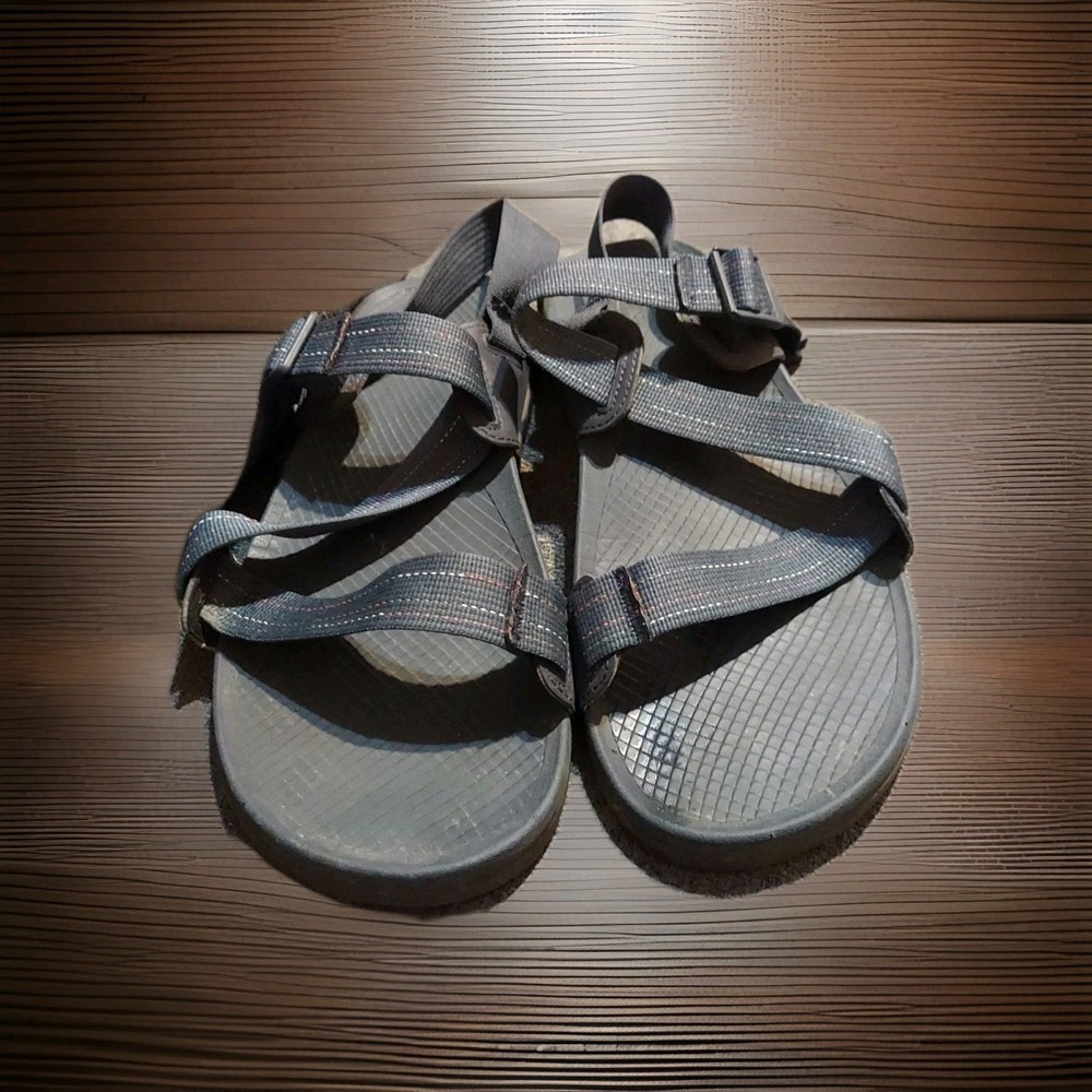 Chaco Men's Lowdown Sandal,‎ Blue Size M 10 Strap  Summer Waterproof ☀️